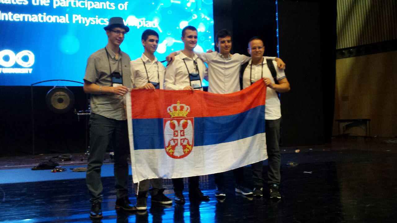 Ekipa Srbije na IPhO 2019
